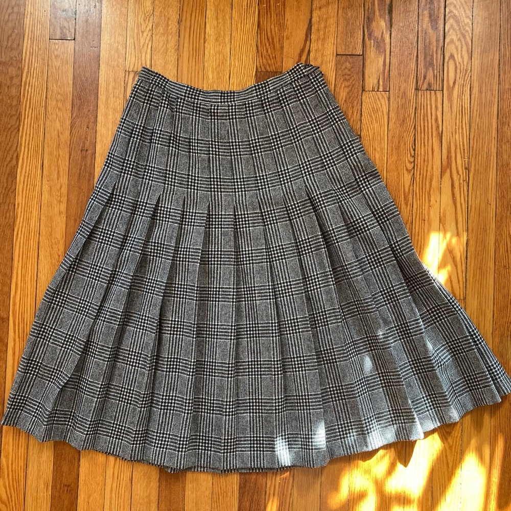 Vintage Pendleton Pleated Skirt 60s / 70s